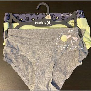 Hurley 3-Pack Underwear for Womans (NEW)